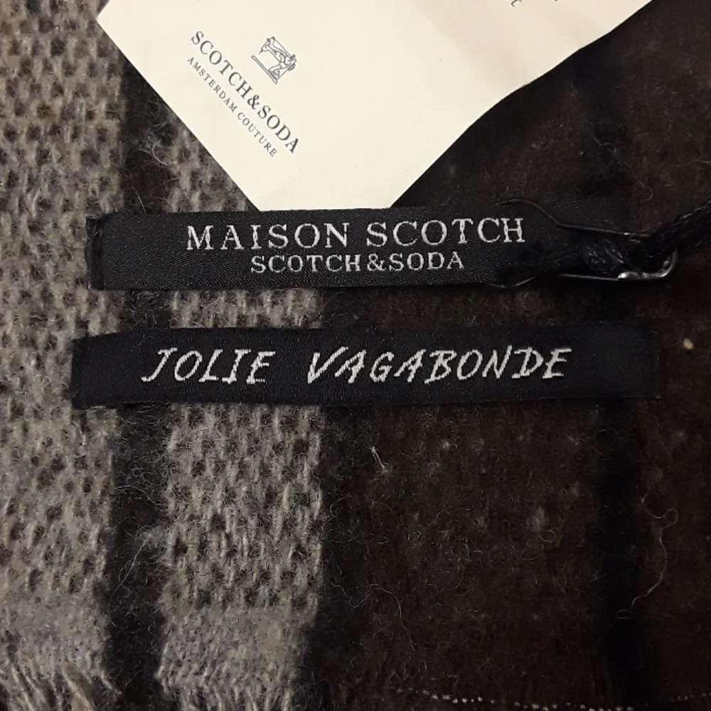 NWT, Maison Scotch/Scotch & Soda Stripe Blanket Scarf
